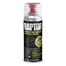 U Pol Products UP4883 RAPTOR 2K Bedliner Aerosol, 13.2 Oz, Durable Coating
