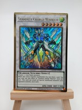 Sternenstaub-Ladekrieger MAGO-DE029 Gold Rare 1. Auflage Holo LP Yu-Gi-Oh! Karte