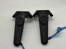 (2) HTC Vive Virtual Reality VR 2PR7100 Controller Wands