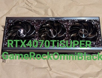 Palit GeForce RTX 4070 Ti SUPER 16GB GameRock OmniBlack Graphics Card Tested