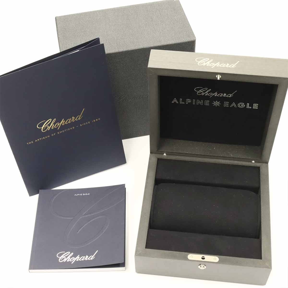 Chopard Alpine Eagle 298600-3002 Automatic Gray D… - image 2