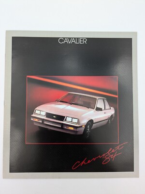 Original 1984 Chevrolet Cavalier Chevy Dealer Sales Brochure Booklet