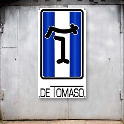 Pantera De Tomaso Banner Garage Shop Classic Muscle Car Show Automobile Sign