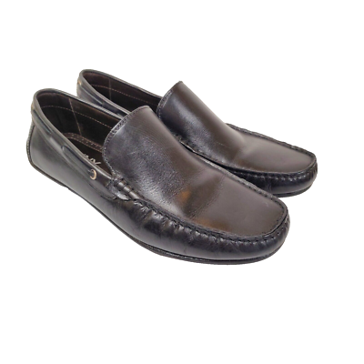 MJNY Mark Joseph Leather Moc Toe Driving Loafer Mens 9.5  display picture 3