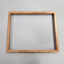 14" x 17" Burl Wooden Picture Frame with Wedge