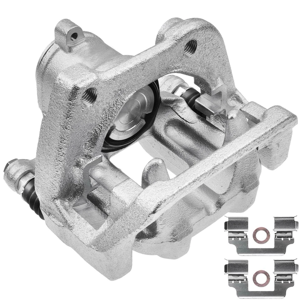 Par de pinça de freio traseira com suporte para BMW F10 F11 528i 535d 535i ActiveHybrid 5 - Imagem 2 de 4