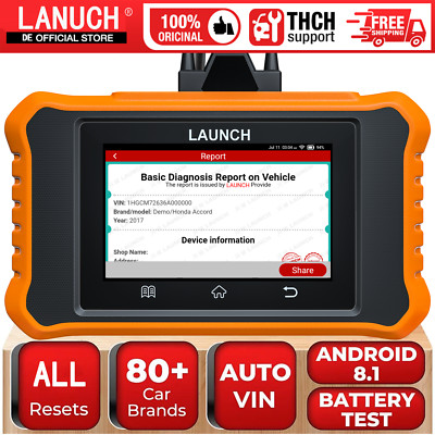 2026 LAUNCH Creader Elite 2.0 Profi KFZ OBD2 Diagnosegerät AUTO VIN DTC SRS TPMS