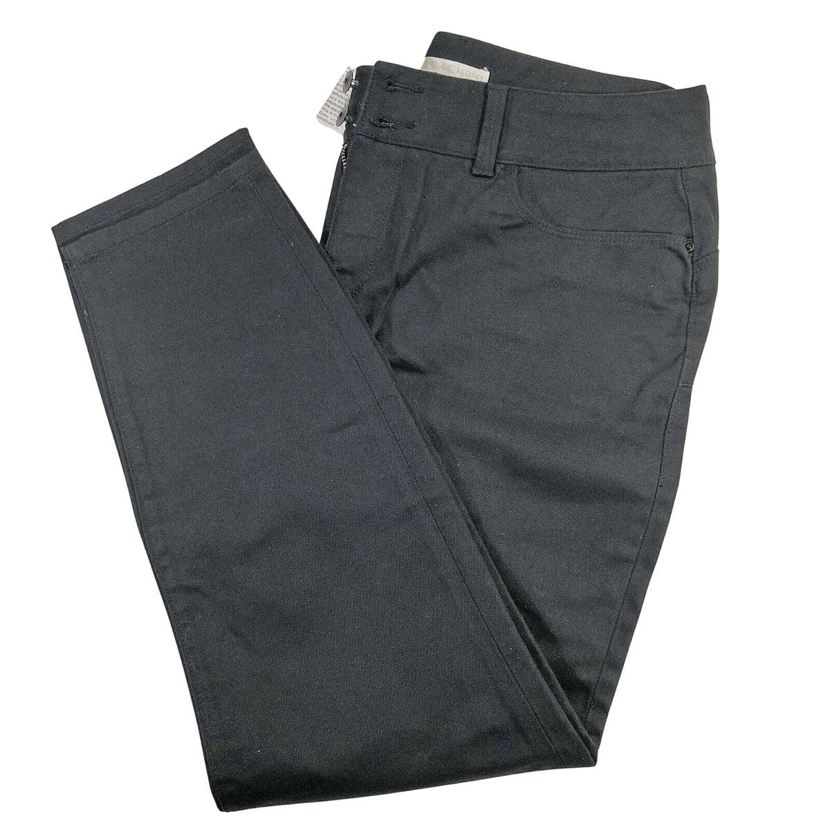 Boston Proper Black Denim Jeans Womens Plus Size 14 Inseam 26in