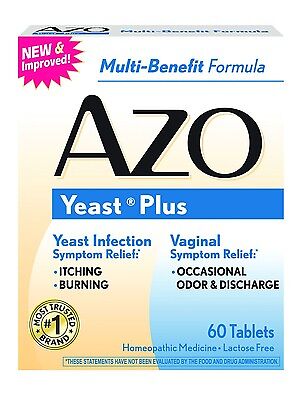 Yeast Infection Pills Azo Remedy Vaginal Itching Burning Irritat picture