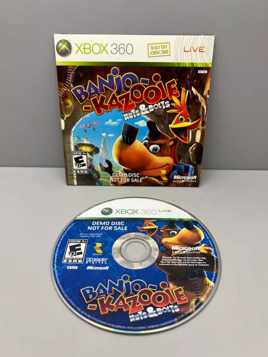 Banjo-Kazooie Nuts & Bolts Demo Disc Xbox 360