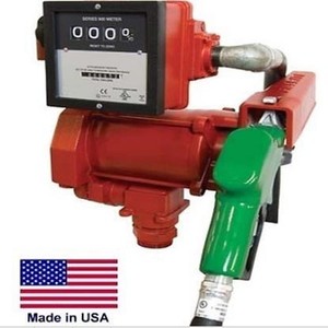 transfer pump fuel ac nozzle gpm rpm 1725 volt hp automatic