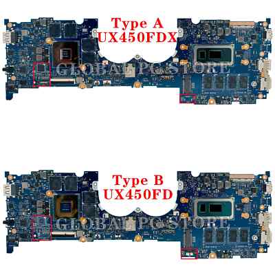 For ASUS Zenbook Pro 14 UX480F UX450FD/FDX/FDA i5 i7 8th Gen