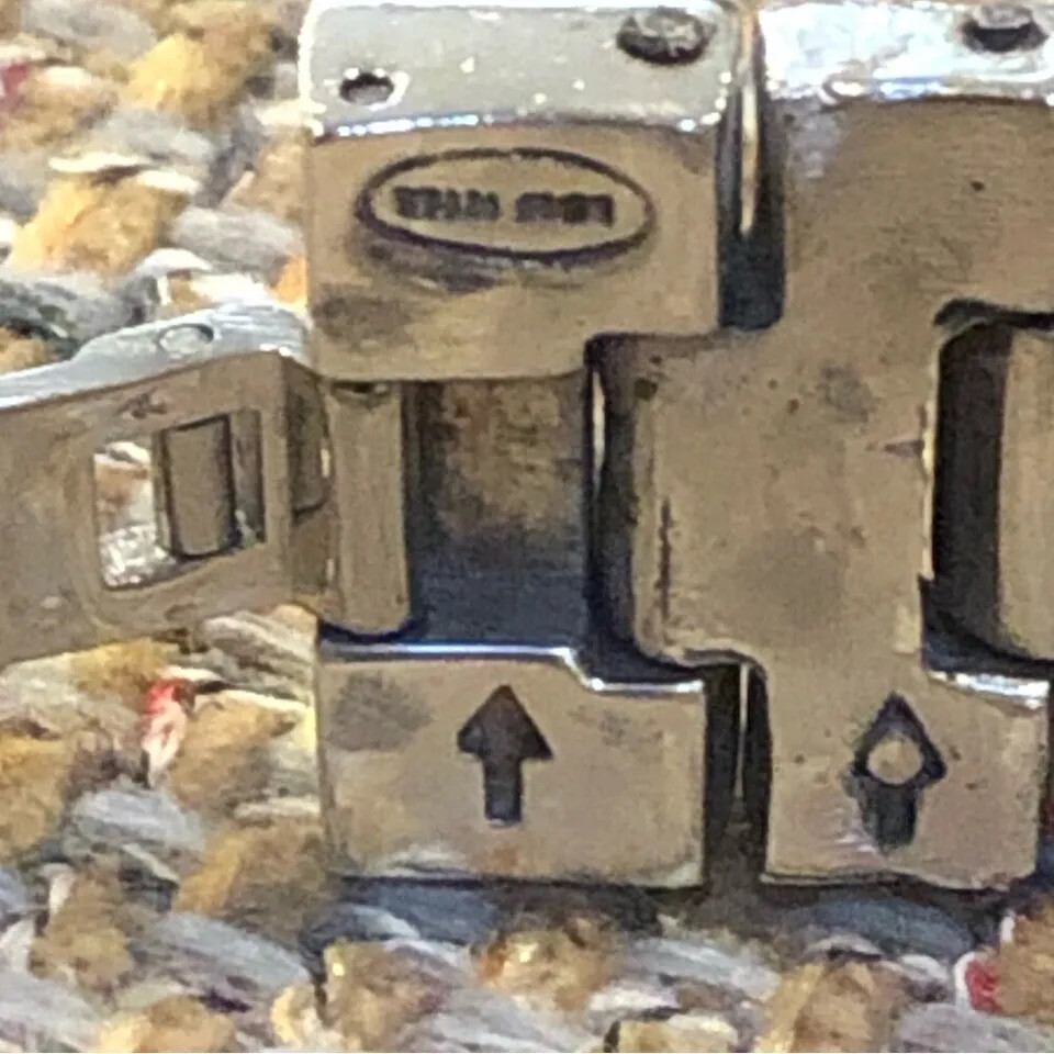 LOIS HILL Automatic Silver Grey Round Sterling Si… - image 10