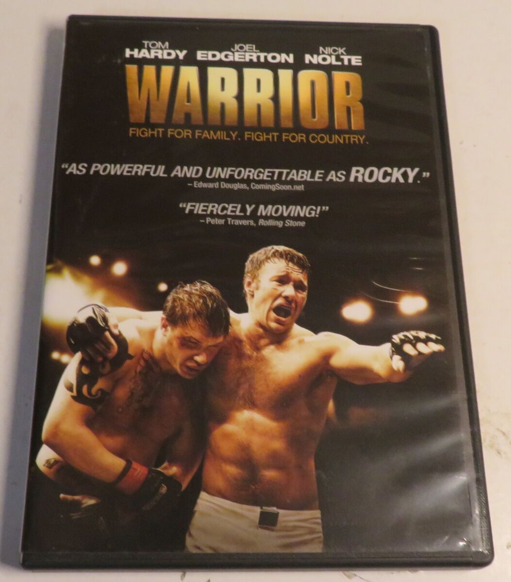Warrior DVD By Tom Hardy Nick Nolte Good Used Case & Movie Warrior DVD By Tom Hardy Nick Nolte Good Used Case & Movie