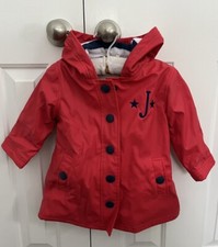 Hatley Red Rain Coat Size 2