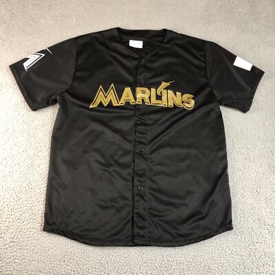 Miami Marlins Jersey Extra Large XL Ichiro Suzuki #51 Baseball Logo Sportswear