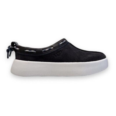 UGG Gray Loafers Slip-On Shoes with Wavy Texture Size 7.5 UGG Loafers and moccasins for Women | Online Sale up to 29  main image 4