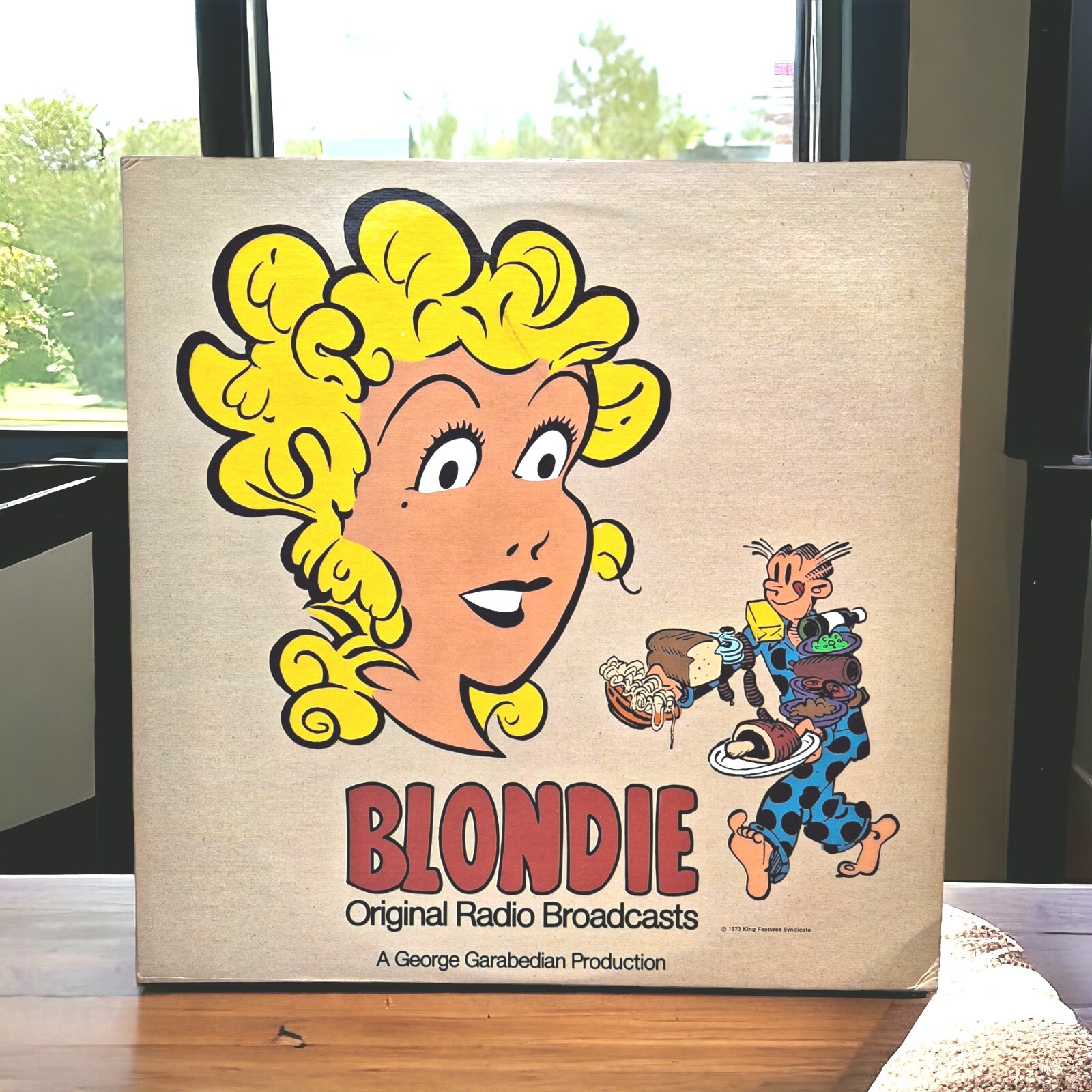 Blondie Original Radio Broadcasts Vinyl LP Mark 56 1973