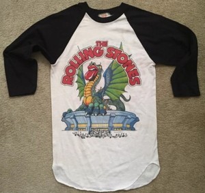Vtg 1981 Rolling Stones Jersey 