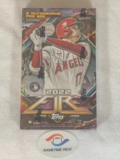 2022 Topps Fire Baseball Trading Cards Hobby Box 2 Auto Witt Jr Ohtani Strider