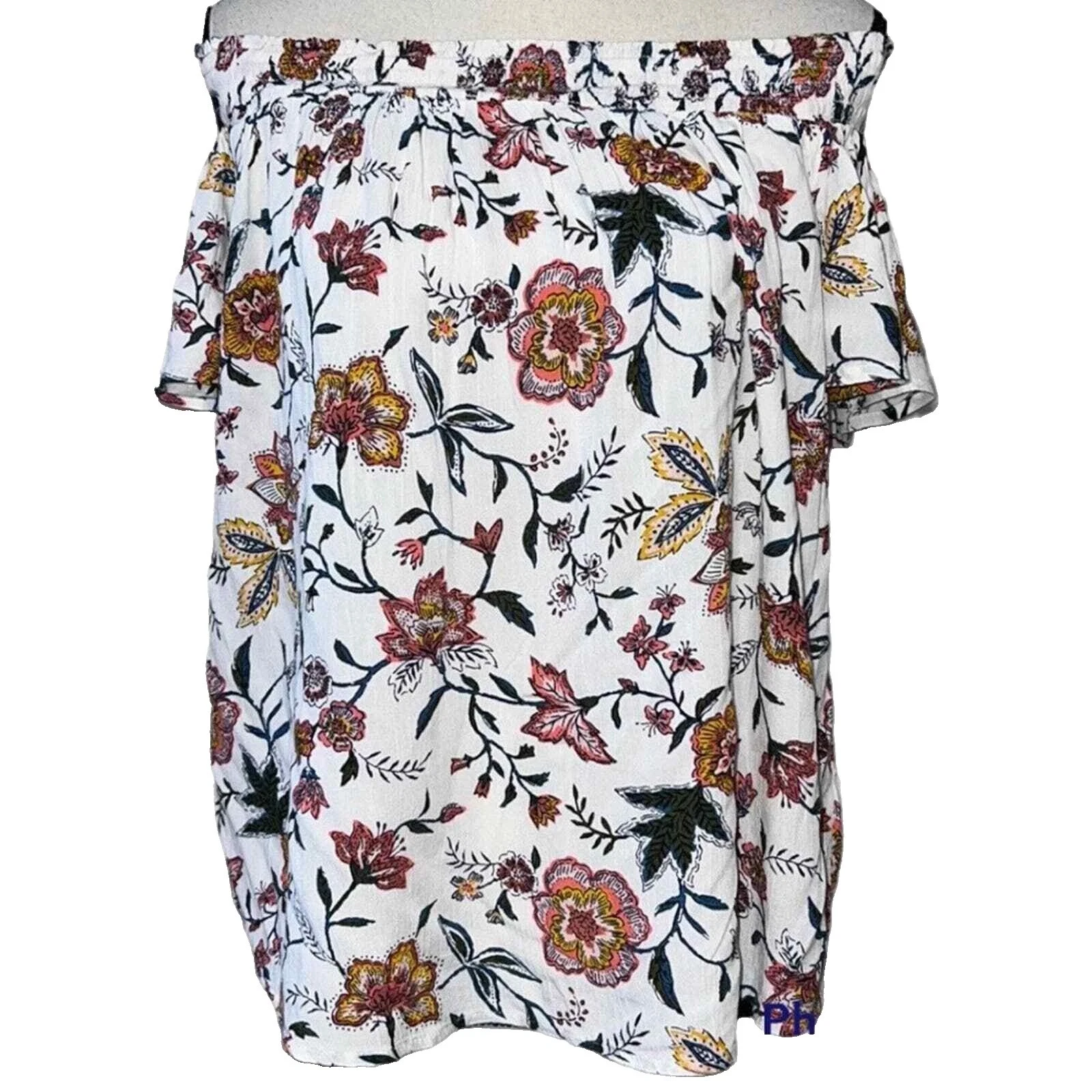 Tops floral negocios Old Navy para Mujeres