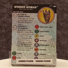 WONDER WOMAN LEGACY CARD 093 - 80th Anniversary Heroclix Unleashed 