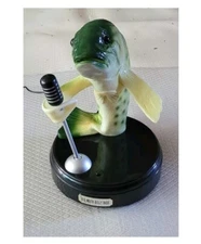 Big Mouth Billy Bass Singing Fish Robot Standing Toy Halloween Pub Gift Meme 