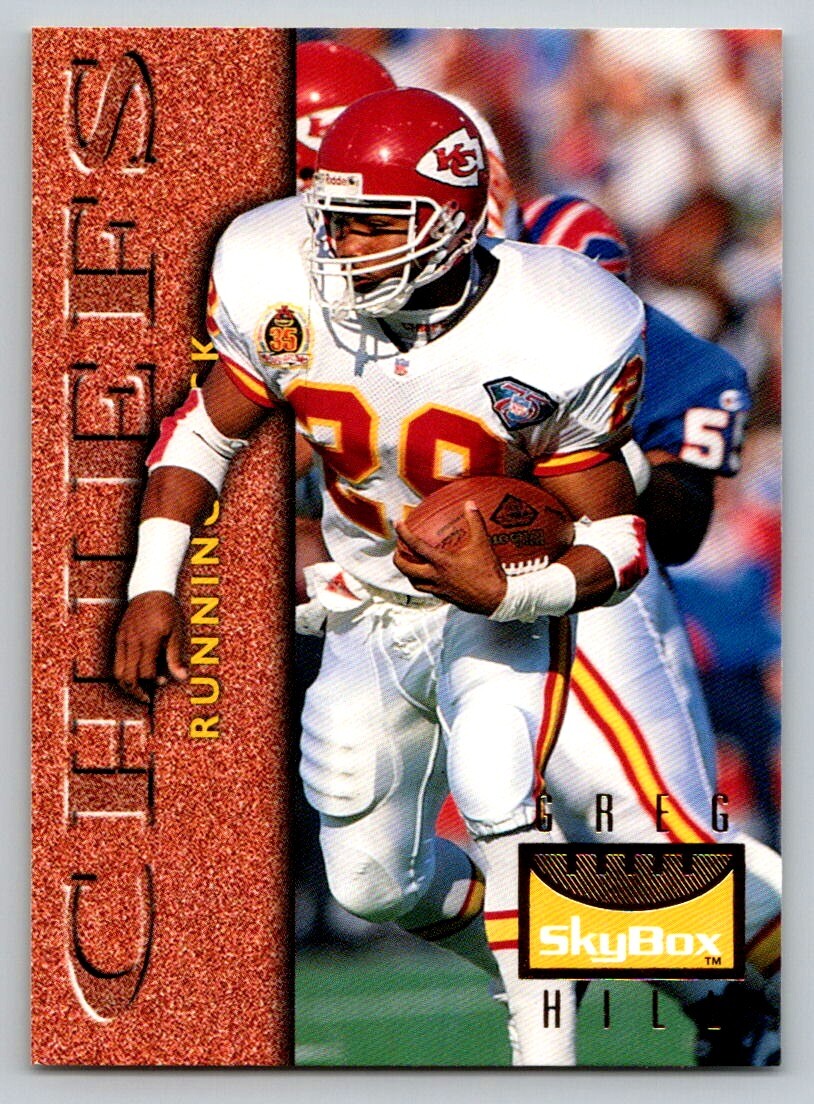 1995 SkyBox Premium #62 Greg Hill $$$