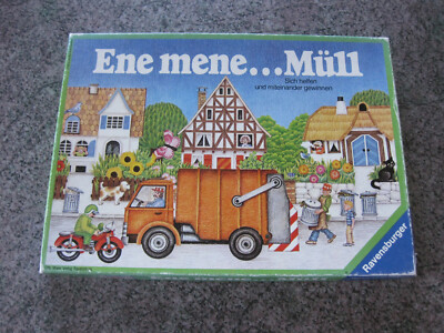 Ravensburger Ene mene Müll von 1982 Sich helfen und mitander gewinnen