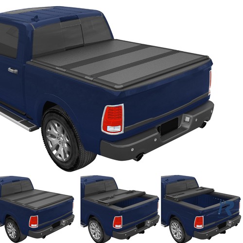 6.5 Ft Short Bed Hard TriFold Tonneau Cover For Dodge Ram 1500 2500