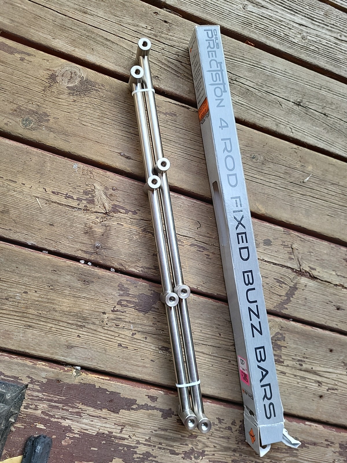 Chub Front Rear Buzz Bars For 4 Rods eBay