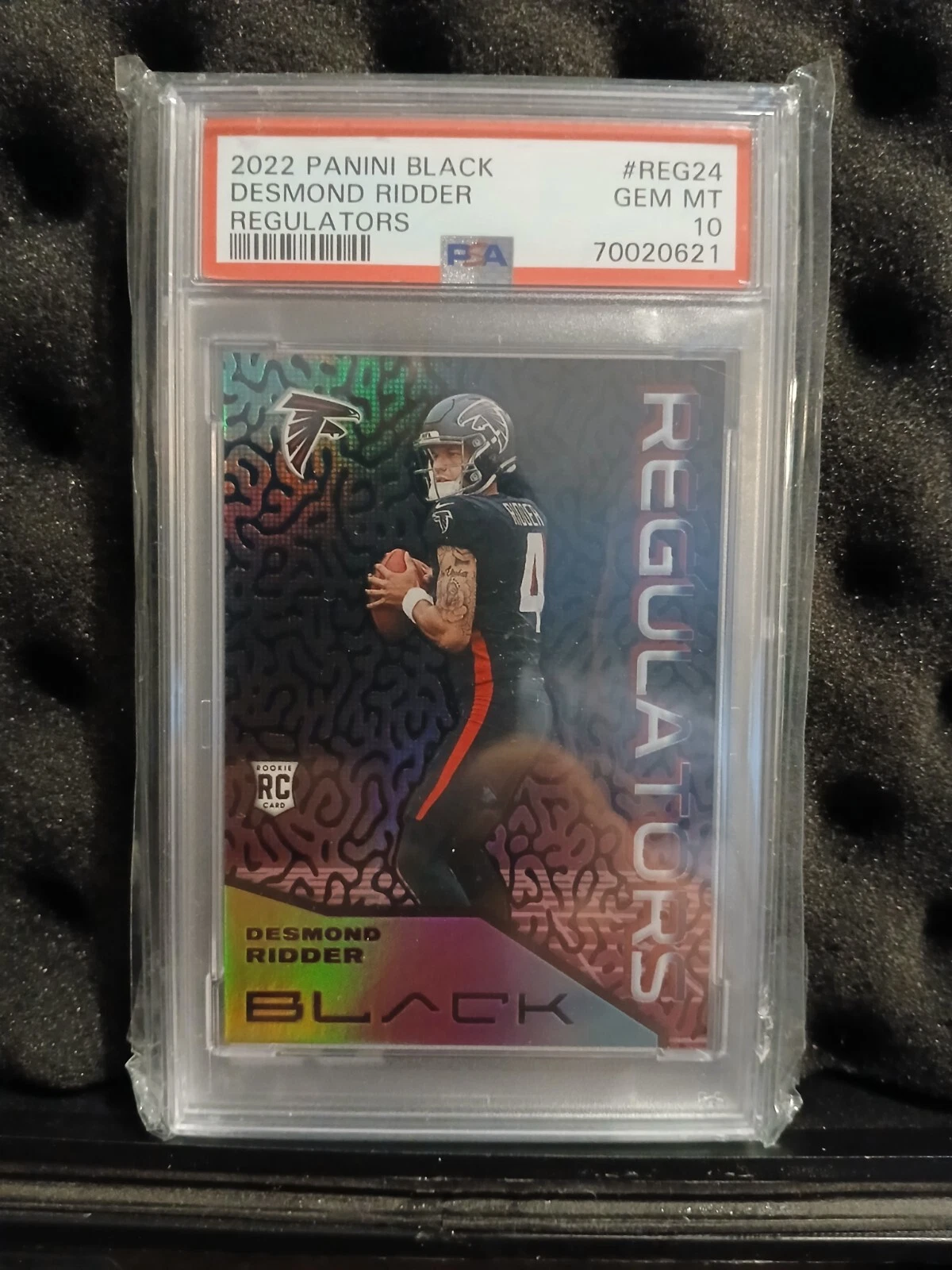 Desmond Ridder Panini Black Regulators #REG24 Base