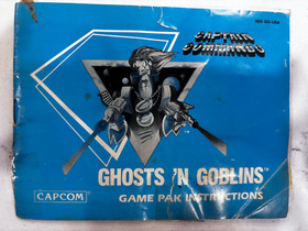 Ghosts 'n Goblins NES Nintendo Game CIB - Complete With Manual, Box, & Cartridge