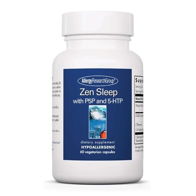Allergy Research Group Zen Sleep - GABA L-Theanine Sleep Supplement for Adults w