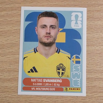 Panini FIFA World Cup 2026 Sticker #SWE 12 Mattias Svanberg Sweden