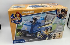 PLAYMOBIL #70915 PATO DE GUARDIA POLICÍA Vehículo de Emergencia Nuevo en Caja 35 Piezas