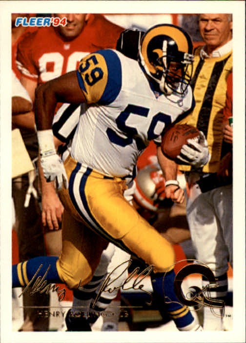 1994 Fleer #263 Henry Rolling - FB