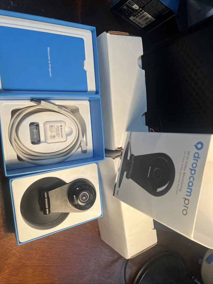 Dropcam Pro Wi-Fi Wireless Video Monitoring Security Camera (DCAM-002-THD) Used - Image 2 of 4