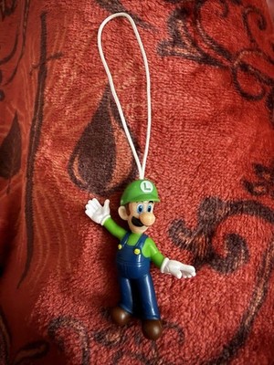 Kinder Joy Egg Super Mario Bros Luigi Hanging Figure