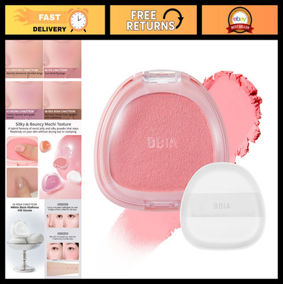 Soft Blurring Jelly Powder Blush - Lightweight Buildable Matte Cheek Color, Long