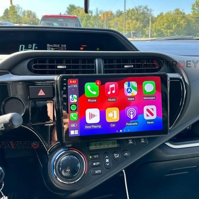 Apple Carplay For Toyota PRIUS C 2012-2014 Android 15 Car Stereo