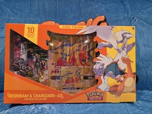 pokemon trading card games: reshiram & charizard-gx premium collection Amazon.com: Pokémon TCG: League Battle Deck Featuring Reshiram & Charizard- GX : Toys & Games