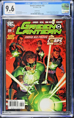 Green Lantern #25 1:10 Variant CGC 9.6 NM+ 1st app Larfleeze Atrocitus 2008 DC