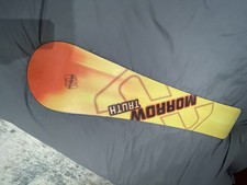 Morrows Truth Snowboard Directional All-Mountain Freeride Orange Yellow 160cm