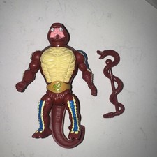 Vintage MOTU 1986 Series 5 Rattlor 100% Complete Action Figure Mattel