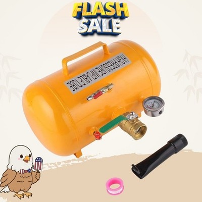 5 Gallon Tire Bead Blaster 145PSI Inflator Tank Adjustable 85-116PSI with Gauge