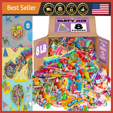 Bulk Christmas Candy 8lb - Perfect for Pinatas, Gifts, Birthdays, Office Treats