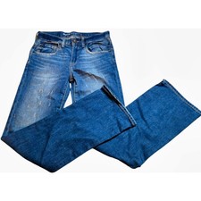 Gap Kids 1969 Bootcut Jeans Boys 12 Slim Blue Denim Stretch Pants Medium Wash