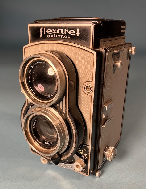 Meopta Flexaret TLR Medium Format Camera — Belar 80mm f/3.5 — Metax AS-IS