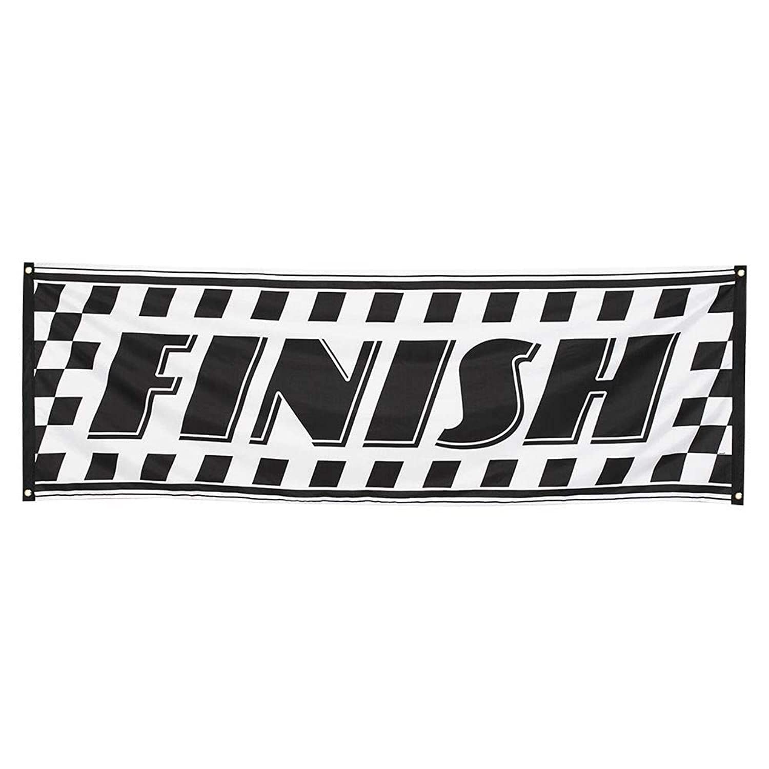 Boland 44751 - Dekorationsbanner Finish Gre 74 x 220 cm Ziel Autorennen Re 4390₽